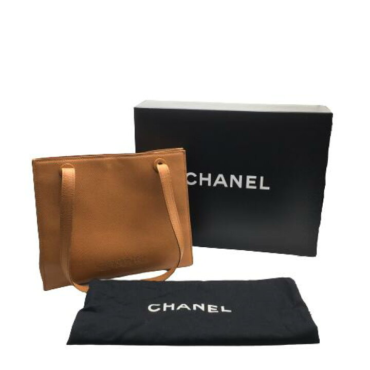 楽天市場】【中古】 CHANEL（シャネル）ロゴ刺繍 トートバッグ 