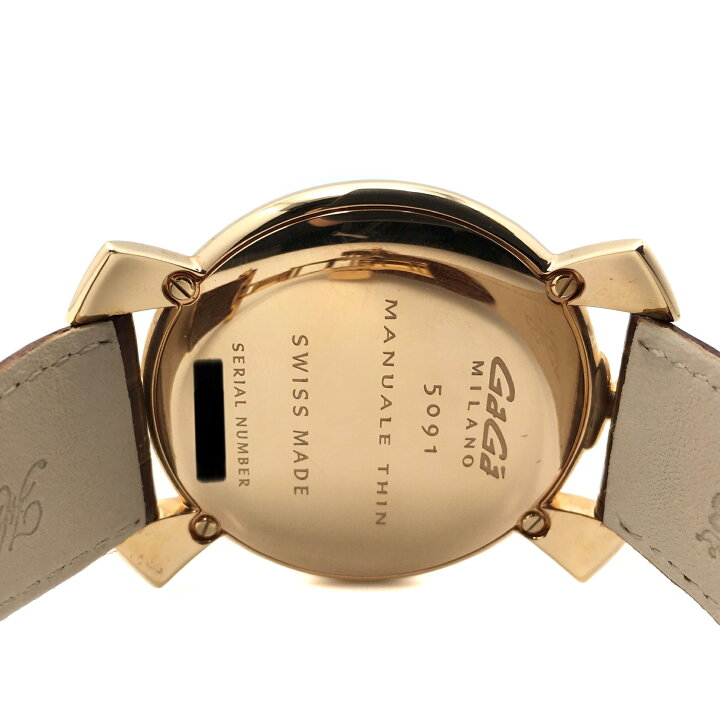 楽天市場】【中古】 GaGaMILANO （ガガミラノ） 5091.05 マヌアーレ 約 