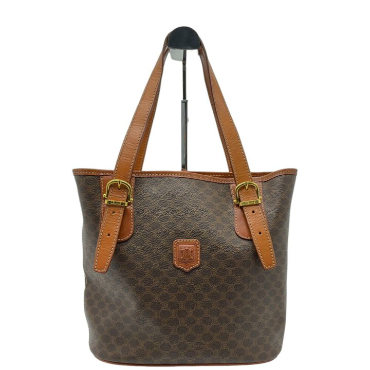 楽天市場】【中古】CELINE（セリーヌ）マカダム ハンドバッグ トート 