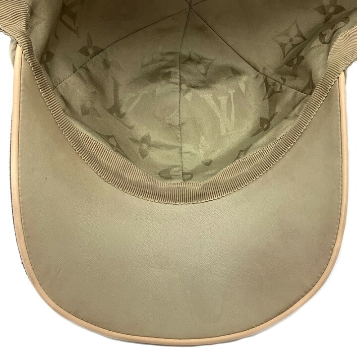 楽天市場】【中古】LOUIS VUITTON（ルイヴィトン）M76505 キャップ LV 