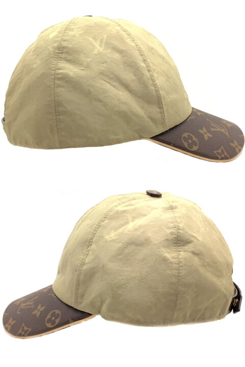 楽天市場】【中古】LOUIS VUITTON（ルイヴィトン）M76505 キャップ LV 