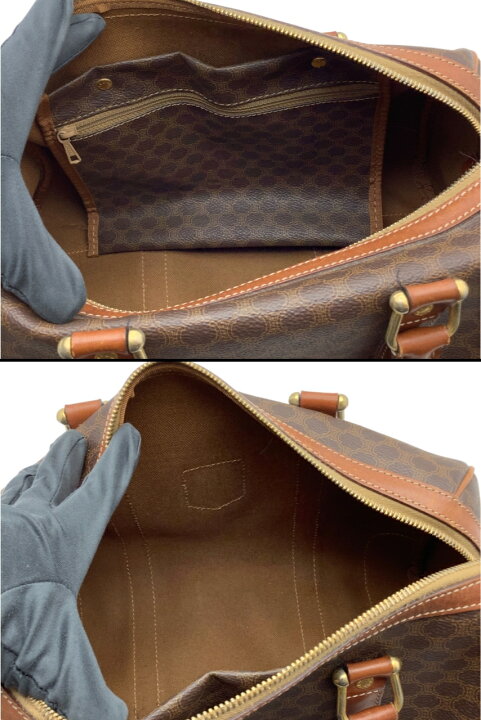 楽天市場】【中古】CELINE （セリーヌ） ミニボストンバッグ マカダム 