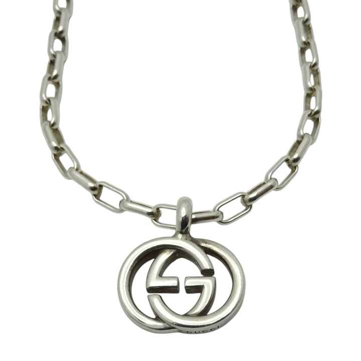 楽天市場】【中古】 GUCCI （グッチ）インターロッキングG ネックレス  