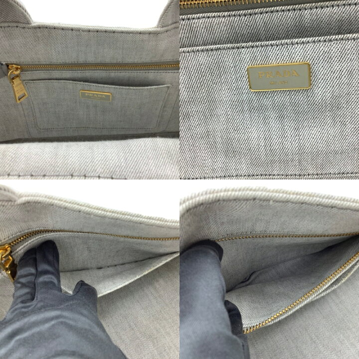 楽天市場】【中古】 PRADA （プラダ） B2642B カナパ 2wayトート 
