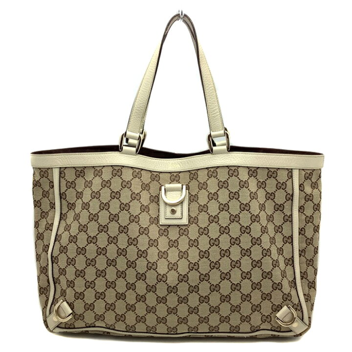 楽天市場】【中古】GUCCI（グッチ） 141472 アビーライン GGキャンバス  
