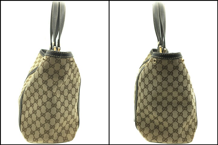 楽天市場】【中古】 GUCCI（グッチ） 364835 シェリーライン GGトート  