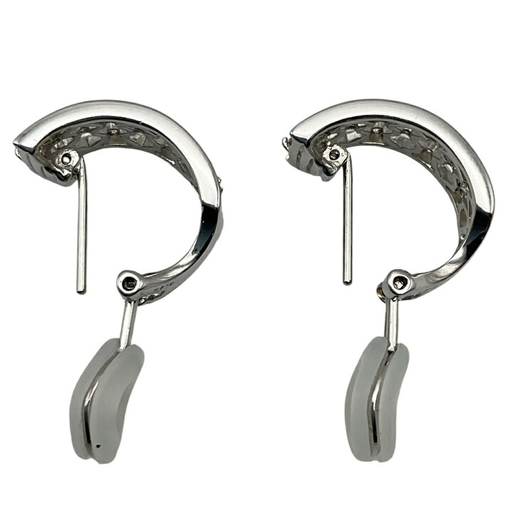 楽天市場】【中古】K18WGダイヤモンドピアス イヤリング 2WAY仕様  