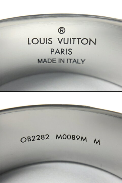 楽天市場】【中古】 LOUIS VUITTON (ルイヴィトン) リング・LV 