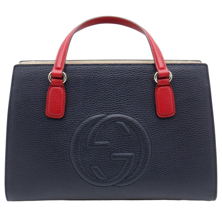楽天市場】【中古】 GUCCI (グッチ) 431571 ソーホートップハンドル 