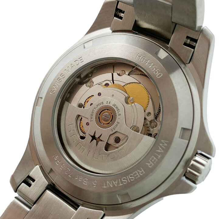 楽天市場】【中古】HAMILTON（ハミルトン）H64455133 カーキ 