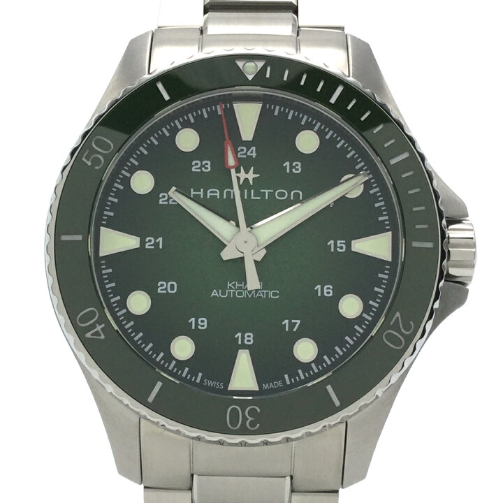 楽天市場】【中古】 HAMILTON(ハミルトン) H82525160 カーキネイビー 
