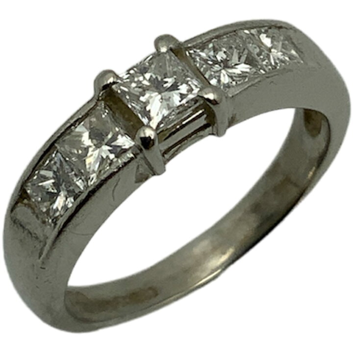 楽天市場】【中古】Pt900 ダイヤモンドリング 1.00ct プリンセスカット 