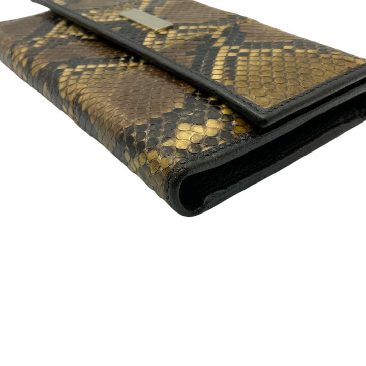 楽天市場】【中古】GUCCI（グッチ）257303 パイソン 長財布 蛇 へび 蛇 