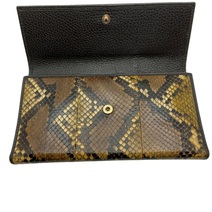 楽天市場】【中古】GUCCI（グッチ）257303 パイソン 長財布 蛇 へび 蛇 