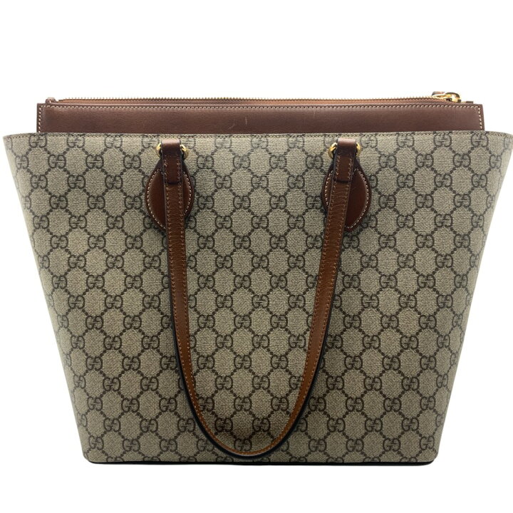 楽天市場】【中古】GUCCI（グッチ）415721 GGスプリーム トートバッグ  