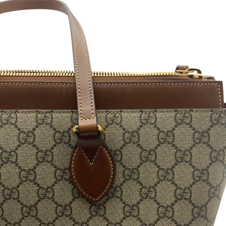 楽天市場】【中古】GUCCI（グッチ）415721 GGスプリーム トートバッグ  