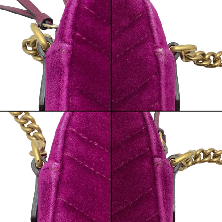 楽天市場】【中古】GUCCI（グッチ) 447632 GGマーモント スモール  