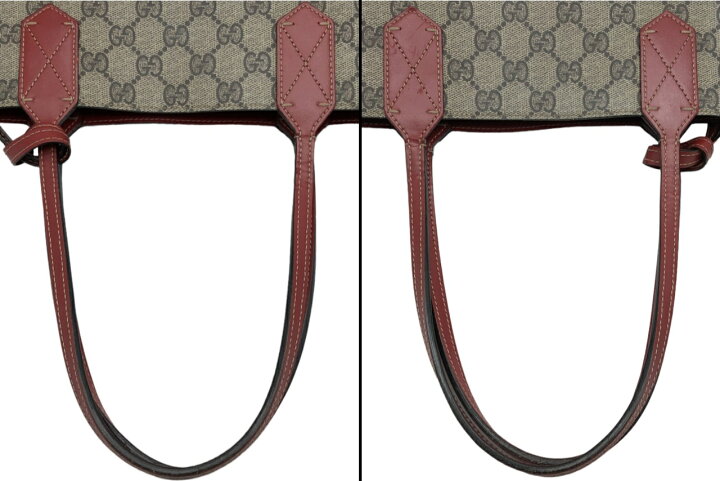 楽天市場】【中古】GUCCI（グッチ） 372618 GGスプリーム リバーシブル 