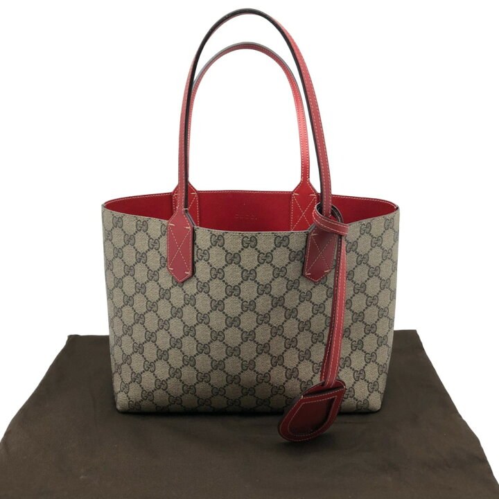 楽天市場】【中古】GUCCI（グッチ） 372618 GGスプリーム リバーシブル  