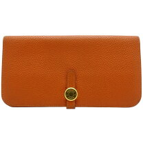楽天市場】エルメス ドゴン（カラーオレンジ）（レディース財布｜財布 
