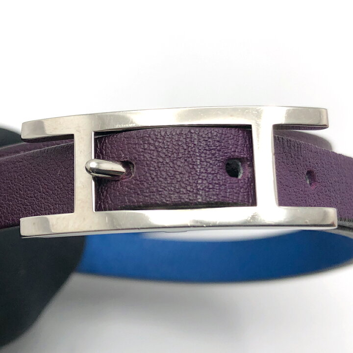 楽天市場】【中古】HERMES （エルメス） アピ ドゥブルトゥール レザー