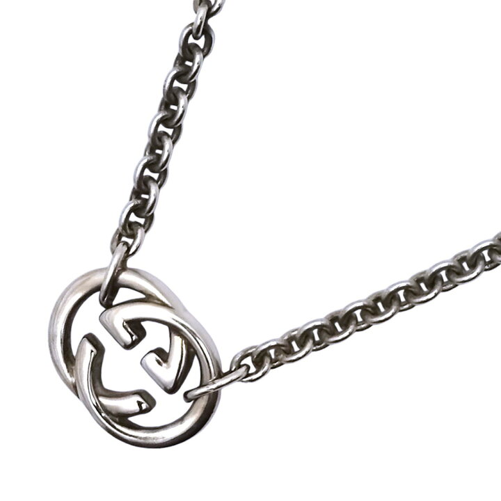 楽天市場】【中古】 GUCCI (グッチ) インターロッキング G ネックレス 