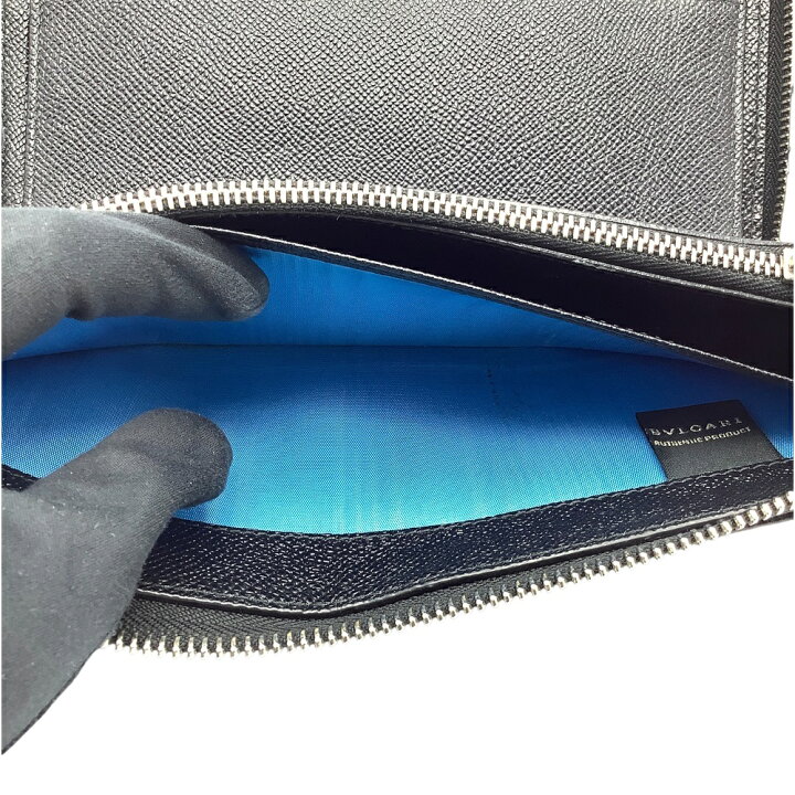 楽天市場】【中古】BVLGARI (ブルガリ) 36710 ロング ジップ 