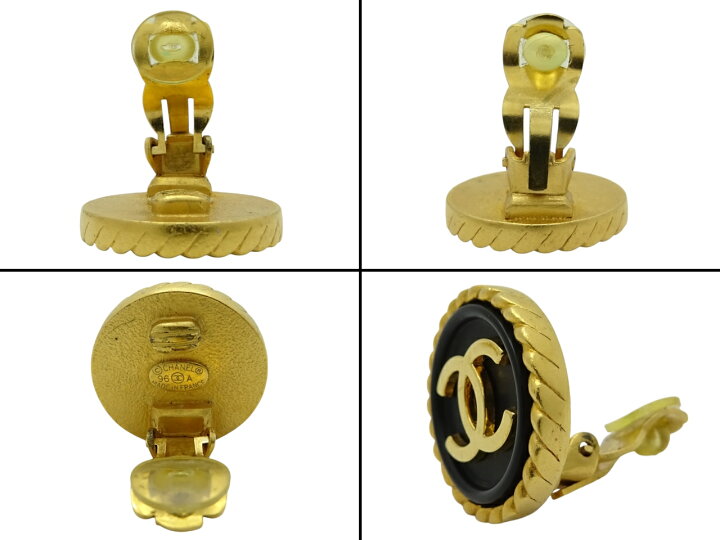 楽天市場】【中古】CHANEL （シャネル） ココマーク イヤリング 96A  