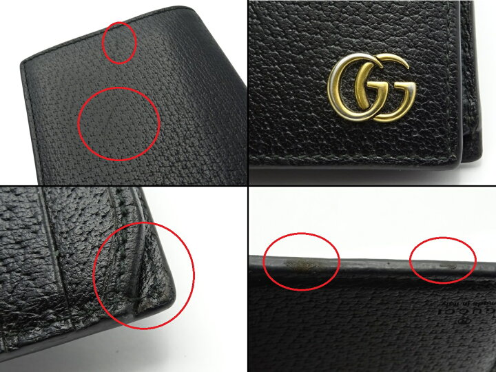 楽天市場】【中古】 GUCCI (グッチ) 428740 ダブルG GGマーモント  