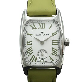 【中古】HAMILTON （ハミルトン）H13321813 アメリカンクラシック BOULTON SMALL SECOND QUARTZ レディース腕時計 革ベルト 【USED-S】