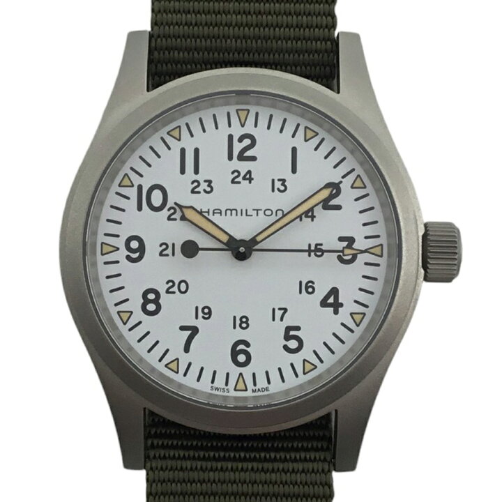 楽天市場】【中古】 HAMILTON（ハミルトン） H69439411 カーキ 
