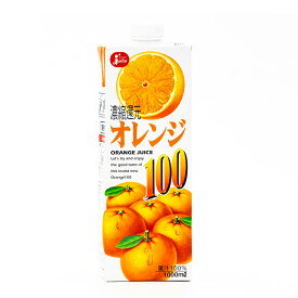 ジューシー オレンジ100% みかんジュース 100％ ミカンジュース 【1000ml紙×6本入】