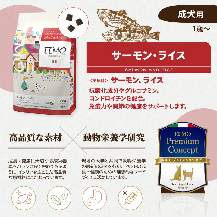 楽天市場】☆【正規代理店】【成犬用 イタリア製ドッグフード 800g 