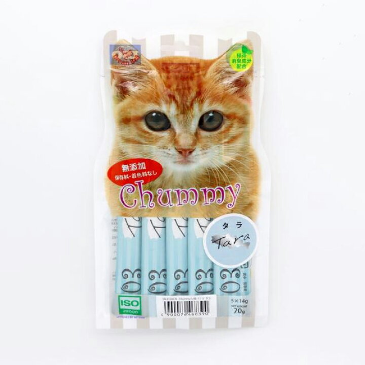 楽天市場】【猫用おやつ】ちゃーみぃ Chummy（チャーミー） 14g×5本 全 