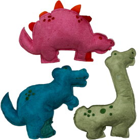ペット用おもちゃ ジュラシックシリーズ 犬用 3種類から選べる 恐竜 ぬいぐるみ 玩具