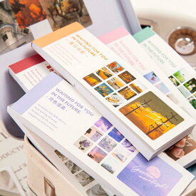 ST029 シール シールブック 風景 おしゃれ 和紙 コラージュ 素材 コラージュ シール コラージュシール コラージュ素材 ステッカー 紙もの 手帳 日記 ジャンクジャーナル 海外 紙モノ 紙物