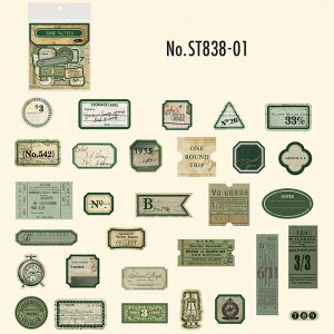 ST838 ���x�� �^�O �؎� �`�P�b�g �R���[�W���f�� �R���[�W�� �V�[�� �X�e�b�J�[ ������ �蒠 ���L �C�O �����m ����