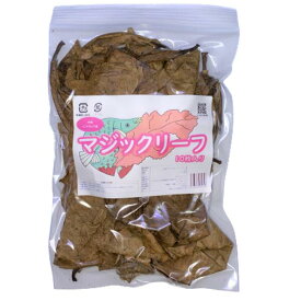 マジックリーフ インドネシア産 20g（10枚相当） 送料無料　ブラックウォーター　弱酸性　水質調整　ベタ　インドネシア産　ドクターリーフ　アンブレラリーフ　PH　硬度　軟水　熱帯魚用品　アクアリウム　観賞魚用品