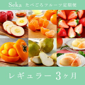たべごろフルーツ定期便　レギュラーコース3カ月継続プラン（4,880円×3カ月）