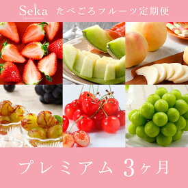 たべごろフルーツ定期便　プレミアムコース3カ月継続プラン（9,780円×3カ月）