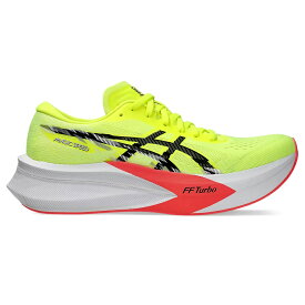 23.5cm　ASICS アシックス　マジックスピード4　レディース ランニング シューズ　MAGIC SPEED 4　1012B676-750　Safety Yellow/Black（イエロー） ★17000　24FW　※北海道・離島・沖縄県へのお届け不可