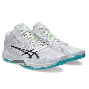 アシックス V-SWIFT FF MT 4 バレーボールシューズ asics 1053A064-103 ホワイト ★15910 ※北海道・離島・沖縄県へのお届け不可