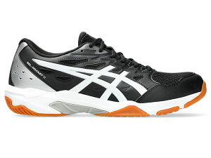 asics GEL-ROCKET 11 WIDE@AVbNX o[{[V[Y@1073A066iBlack/Pure Silverj Gg[f@9000@kCEEꌧւ̂͂s
