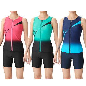 アリーナ　レディース　スイム　フィットネス水着　arena　すらっとセパ　セパレーツ（カバーバック・差し込みパッド）　FLA3943W　★13600　店頭展示品