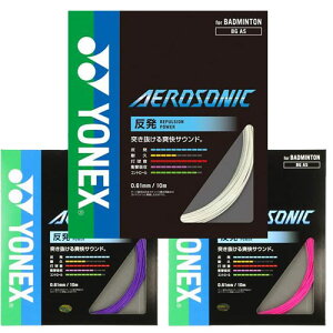 ���l�b�N�X�@�G�A���\�j�b�N�@�o�h�~���g���@�X�g�����O�X�@yonex�@AEROSONIC�@ �K�b�g�@BGAS