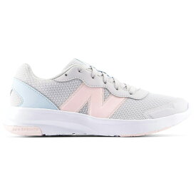 22cm ニューバランス 578v1 Lace キッズシューズ new balance 陸上 ジュニア　ランニング 　通学　普段履き　GK578ACW　グレー／ピンク　★5200　※北海道・離島・沖縄県へのお届け不可