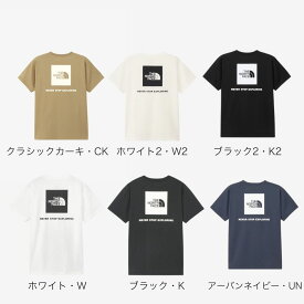 送料無料　ショートスリーブバックスクエアーロゴティー　ザ・ノース・フェイス　THE NORTH FACE　レディース　半袖Tシャツ　NTW32447　★5000　25SS