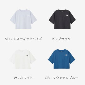 ザ・ノース・フェイス　ショートスリーブ ES ワイドティー（レディース） THE NORTH FACE　半袖Tシャツ　吸汗速乾　NTW32597　25SS　★5600　メール便配送