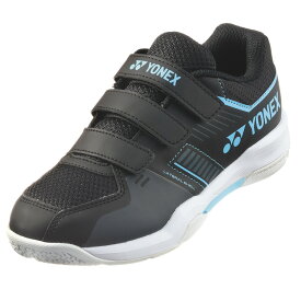 ヨネックス　バドミントンシューズ　パワークッションストライダーフローJ　ローカット ジュニア　ブラック／ブルー　YONEX　SHBSF1JB-188　★6600