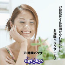 お手伝いパック3時間定額　※2名の場合は1.5時間で対応